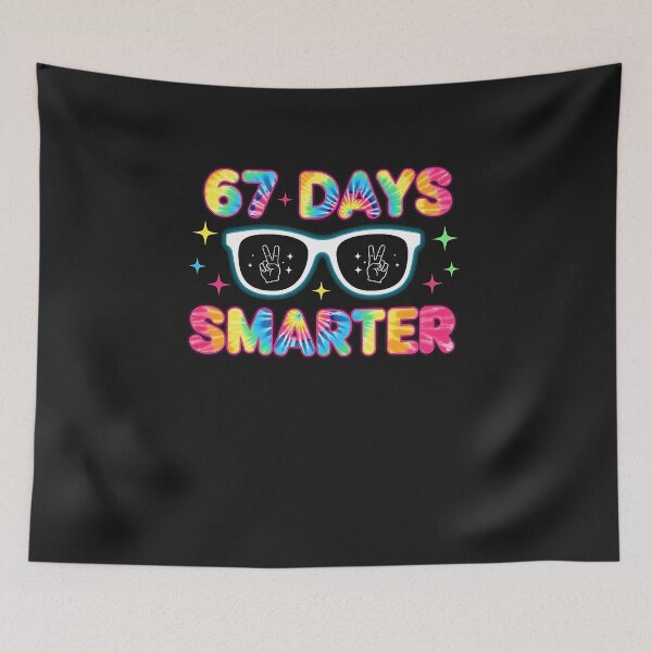 Item preview, 67Th Day Of School Shirt 67 Days Smarter Teacher Boys Girls  designed and sold by diyoor.
