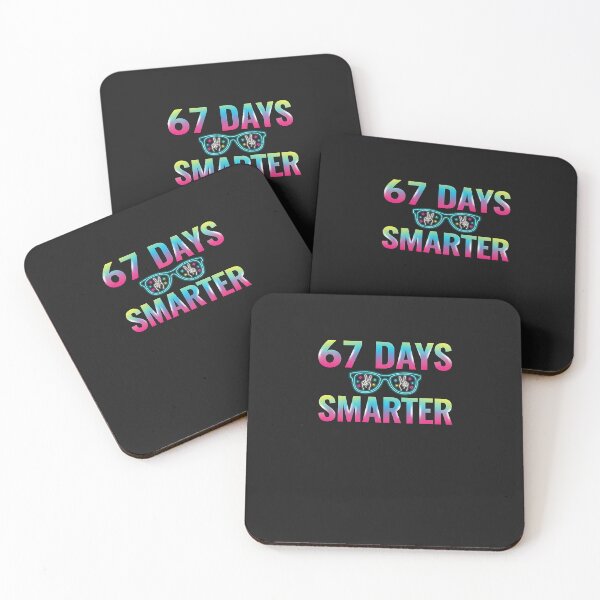 Item preview, 67Th Day Of School Shirt 67 Days Smarter Teacher Boys Girls  designed and sold by diyoor.