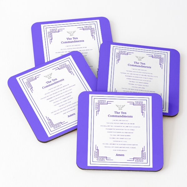 Item preview, THE TEN COMMANDMENTS, GOD, YHWH, GODS LAW designed and sold by AASparksDesigns.