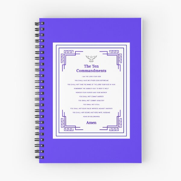 Item preview, THE TEN COMMANDMENTS, GOD, YHWH, GODS LAW designed and sold by AASparksDesigns.