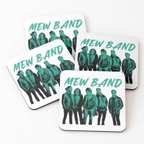 Item preview, Green Sillhouette Member Mew Band designed and sold by FourtyNinen.