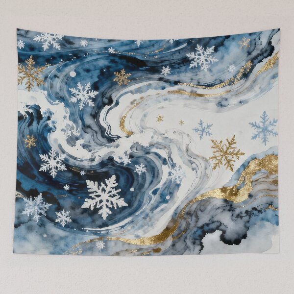 Item preview, Fluid Abstract Christmas 2 designed and sold by xianxiu-ling.