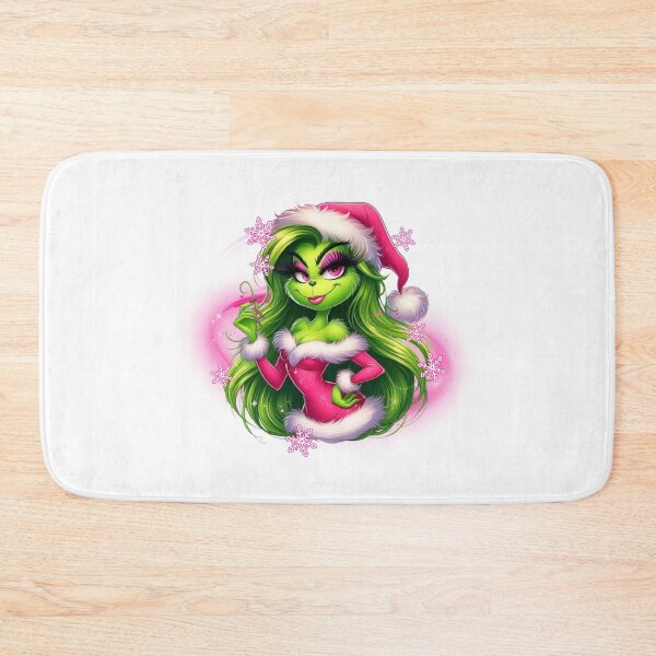 Item preview, Green Lady Grinch - Sassy Pink designed and sold by Bogologo.