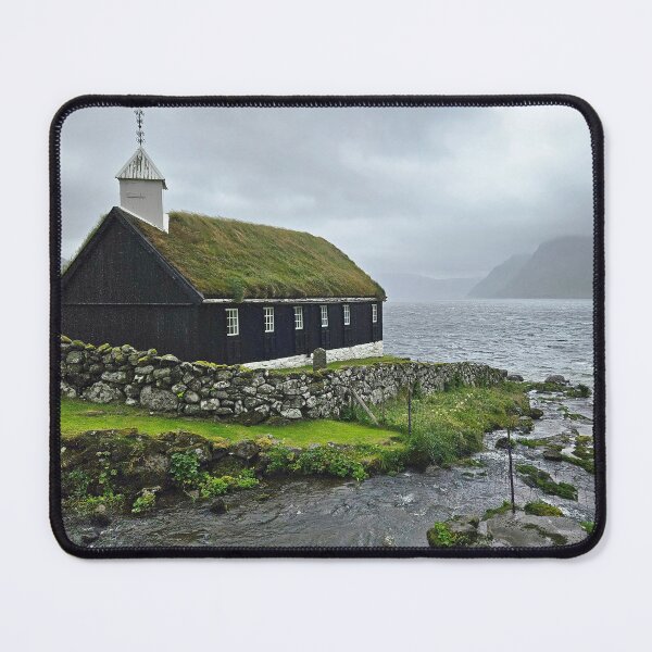 Item preview, Faroe Islands, Church of Funningur, Funnings Kirkja. Original photography designed and sold by studio838.