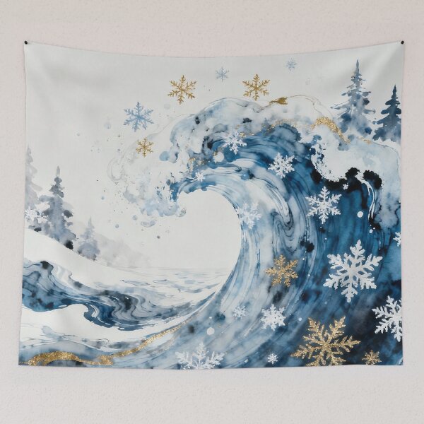 Item preview, Fluid Abstract Christmas designed and sold by xianxiu-ling.