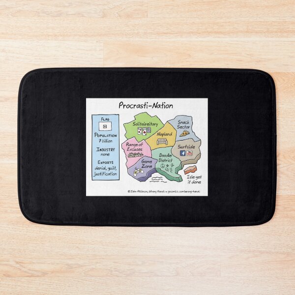Item preview, Procrasti-Nation designed and sold by mkzmynjfp73.