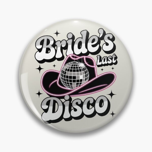 Item preview, Bride’s Last Disco Western Party Hat Design designed and sold by SplashTastic.