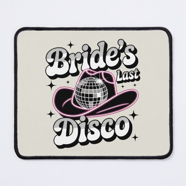Item preview, Bride’s Last Disco Western Party Hat Design designed and sold by SplashTastic.
