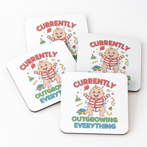Item preview, Short & Punchy: Outgrowing Everything Kids Design - Funny Baby Shirt designed and sold by Sushikidsntod.