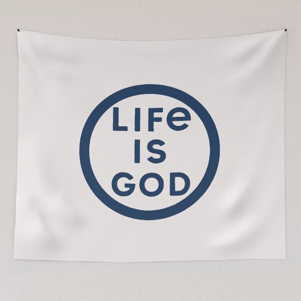 Item preview, Life is God; designed and sold by StickerApe.