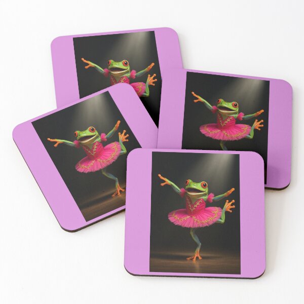 Item preview, Red Eyed Tree Frog Ballerina designed and sold by Tridentulus.