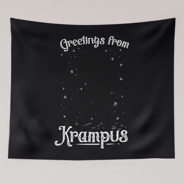 Item preview, The Christmas Devil Sends You Greetings From Krampus designed and sold by mkzmynjfp73.
