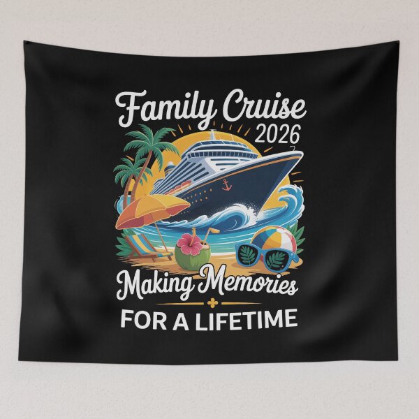 Item preview, Family Cruise 2026 Family Matching Cruise Vacation designed and sold by RayhendersonArt.
