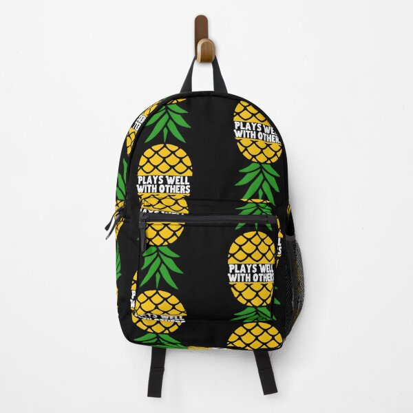 Item preview, Upside Down Pineapple Plays Well With Others designed and sold by mkzmynjfp73.