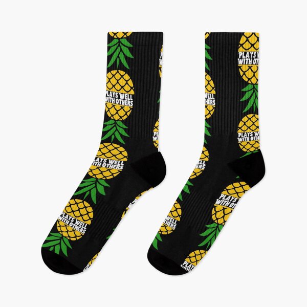 Item preview, Upside Down Pineapple Plays Well With Others designed and sold by mkzmynjfp73.
