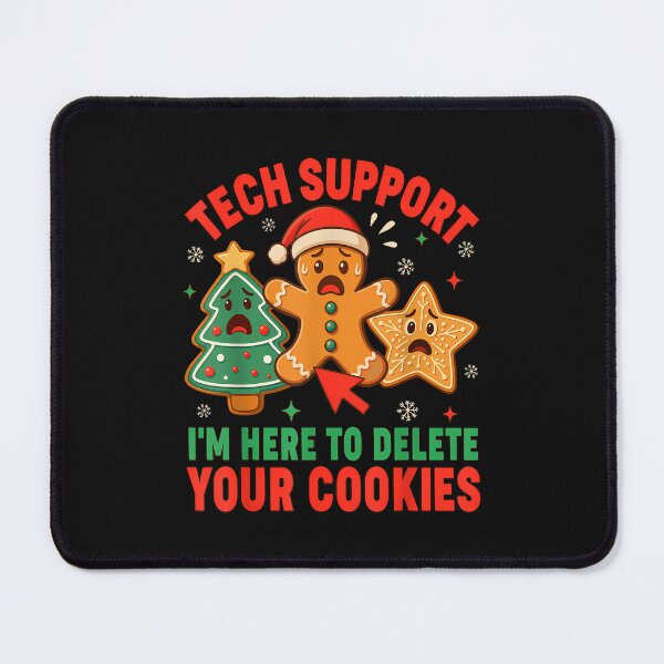 Item preview, Christmas Tech Support Here To Delete Cookies Xmas Men Women designed and sold by MOHITSALVI.