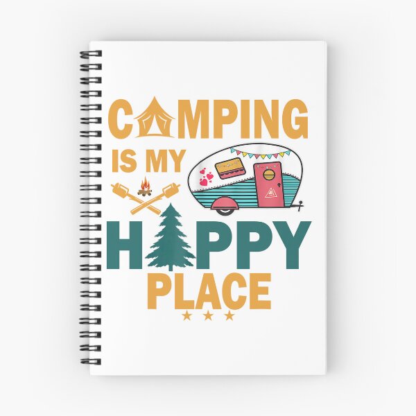 Artikelvorschau, Camping ist mein glücklicher Ort entworfen und verkauft von Brettgison.