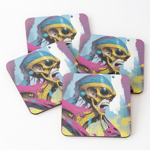 Item preview, Colorful  Skull  designed and sold by DavidePoggio.