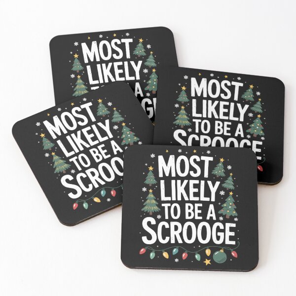 Item preview, Most Likely To Be A Scrooge Christmas designed and sold by gourpmerzihd.