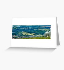 Guarding the Valley Greeting Card