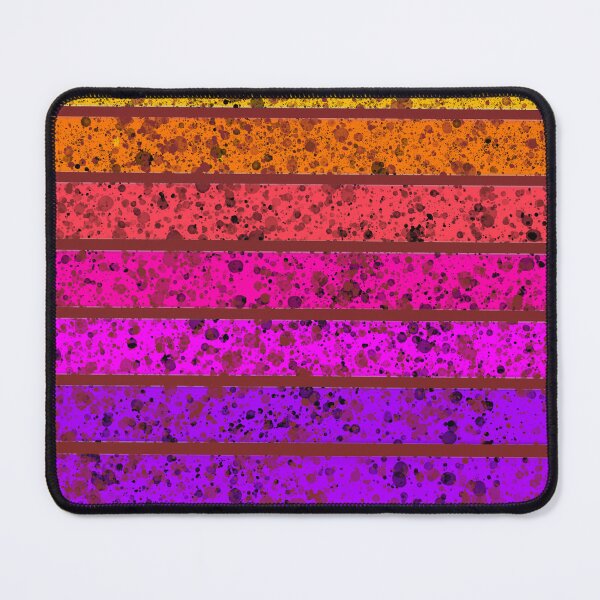 Item preview, Retro Sunset Splatter: Abstract Rainbow Stripes designed and sold by thechoice1.