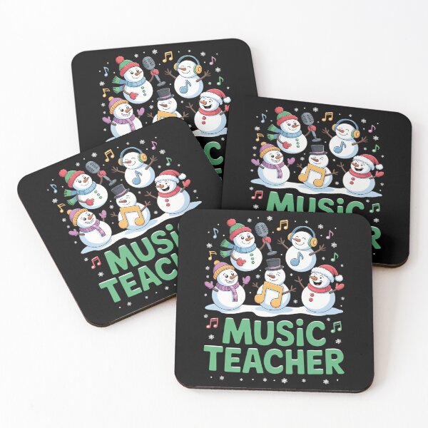 Item preview, Music Teacher Christmas Holiday Winter Music Instructor designed and sold by gourpmerzihd.