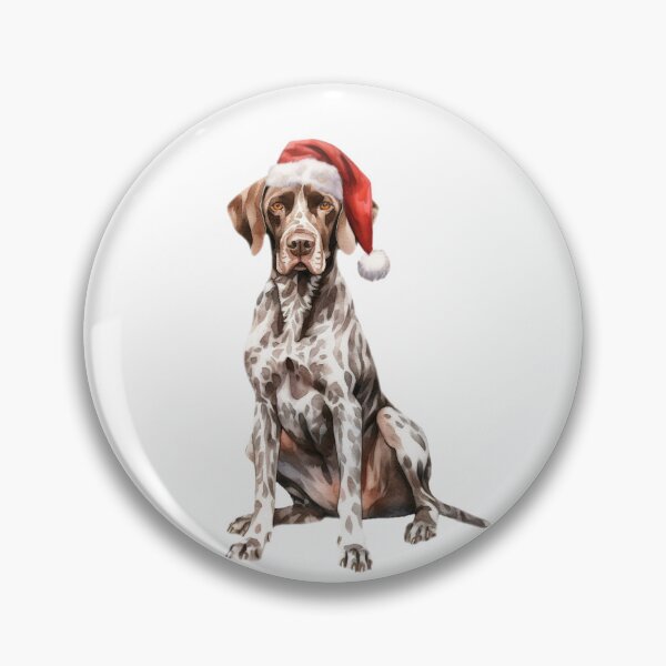 Item preview, German Shorthaired Pointer Christmas designed and sold by Timeless Bond Designs.