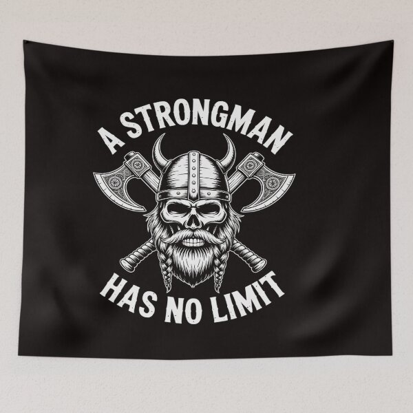 Item preview, Strongman has no limit weight training stuff powerlifter' designed and sold by ControlCenter.
