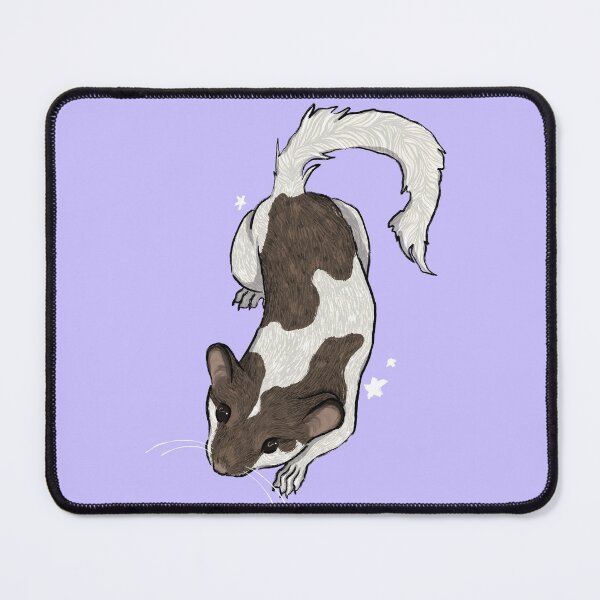 Item preview, African Pygmy Dormouse (Purple) with Stars designed and sold by marleyfinn.