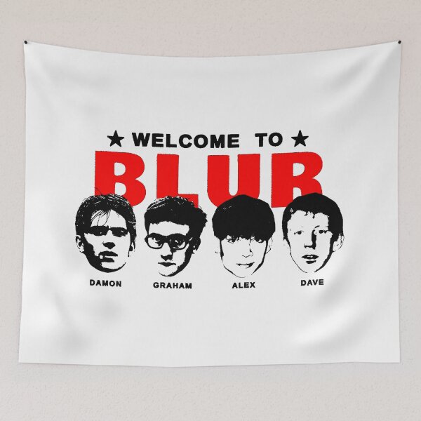 Item preview, Red Typography Alternative Rock Band designed and sold by nerdyygraphic.
