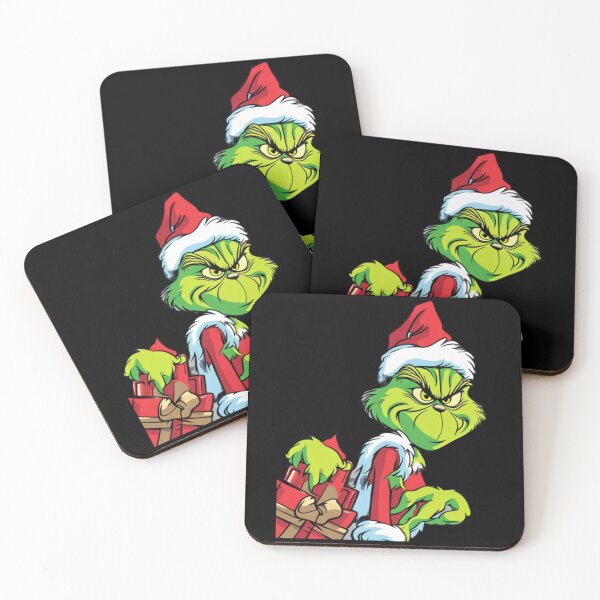 Item preview, Grinch Mischief Christmas Art – Funny Holiday Illustration designed and sold by juniaheneili.