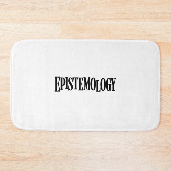 Item preview, Epistemology Deconstructive Typography T-Shirt | Abstract Philosophical Statement Tee designed and sold by mantra2023.