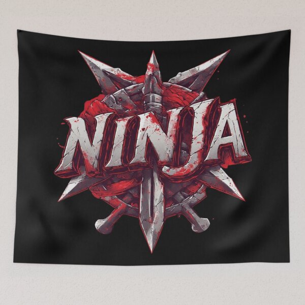 Item preview, Blood-Marked Ninja Plate Logo designed and sold by SweetRossel.