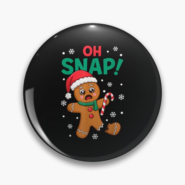 Item preview, Oh Snap Gingerbread Man For Adult Kids Men Women Christmas designed and sold by cawtoon.