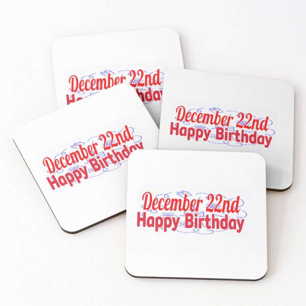 Item preview, 22 de diciembre, regalo de cumpleaños, regalo designed and sold by Sujinthaiart.