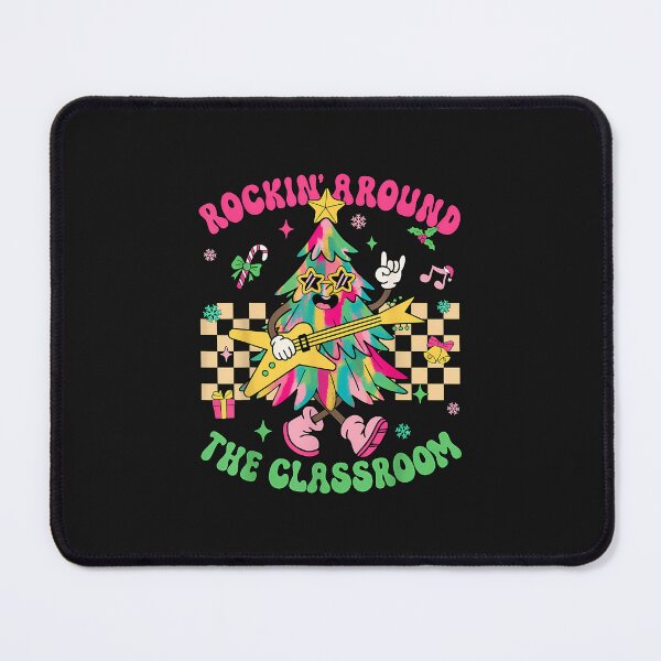 Item preview, Groovy Teacher Christmas Rockin' Around The Classroom Kids designed and sold by cawtoon.