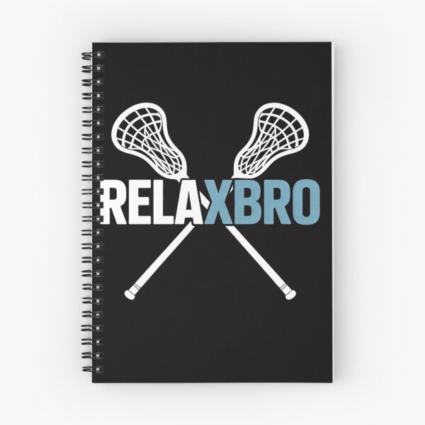 Item preview, RELAX BRO Lacrosse Player Lax Lover Joke Teen Boys Men designed and sold by OlafLica.