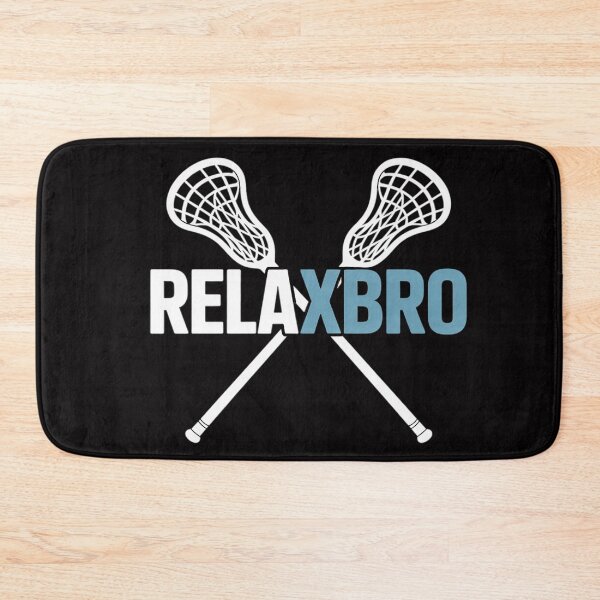 Item preview, RELAX BRO Lacrosse Player Lax Lover Joke Teen Boys Men designed and sold by OlafLica.