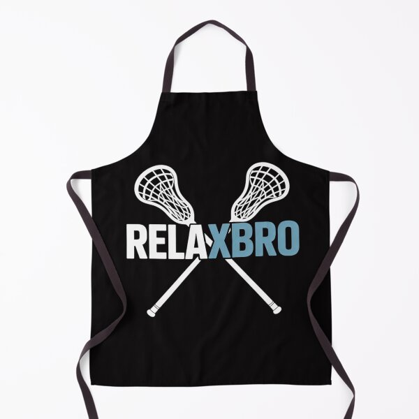 Item preview, RELAX BRO Lacrosse Player Lax Lover Joke Teen Boys Men designed and sold by OlafLica.