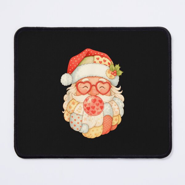 Item preview, Patchwork Santa Claus Face Vintage Christmas Men Women Kids designed and sold by cawtoon.