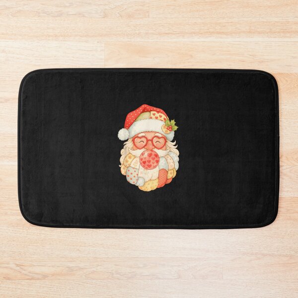 Item preview, Patchwork Santa Claus Face Vintage Christmas Men Women Kids designed and sold by cawtoon.