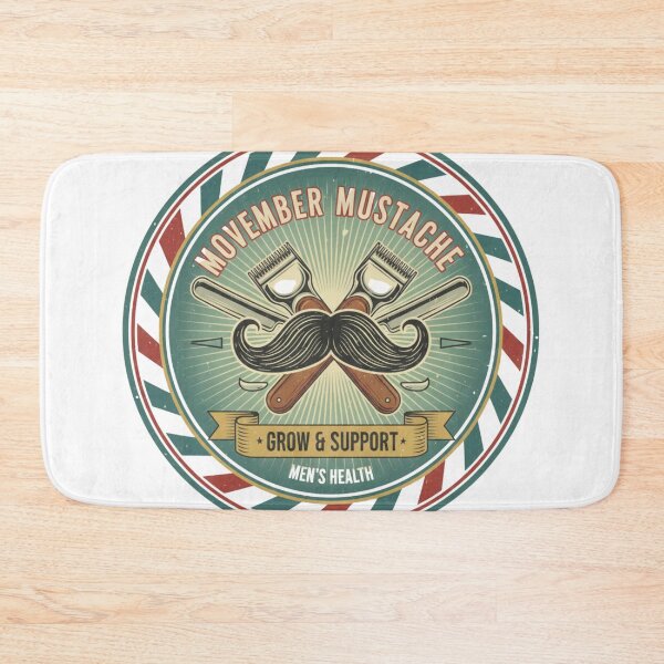 Item preview, Movember Barber Shop Pro - Classic Straight Razor Moustache Awareness Design designed and sold by Wear Sculpt.