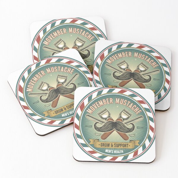 Item preview, Movember Barber Shop Pro - Classic Straight Razor Moustache Awareness Design designed and sold by Wear Sculpt.
