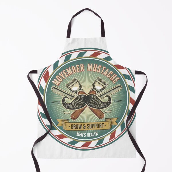 Item preview, Movember Barber Shop Pro - Classic Straight Razor Moustache Awareness Design designed and sold by Wear Sculpt.