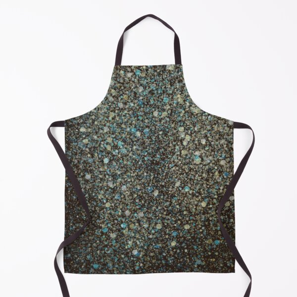 Item preview, Dark Abstract with Blue and Gold Speckled Textures designed and sold by Jessielee72.