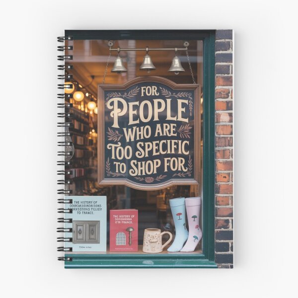 Item preview, For People Who Are Too Specific to Shop For | Oddly Niche Gift Humor designed and sold by Antik by Schulz.