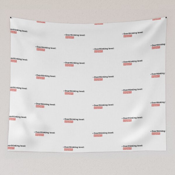 Item preview, Overthinking level: expert designed and sold by jassimGA.