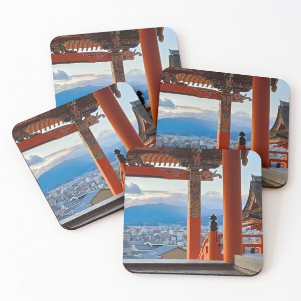 Item preview, Panorama view of Kyoto City from Kiyomizu-dera, Japan. Original photography designed and sold by studio838.