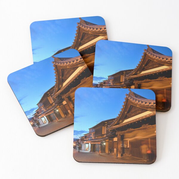 Item preview, Kyoto street at night, Japan. Original photography designed and sold by studio838.