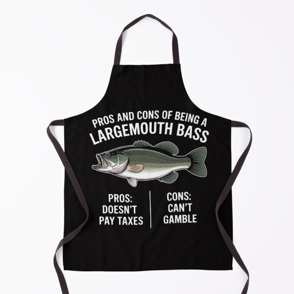 Item preview, Pros And Cons Of Being A Largemouth Bass Pros Cons designed and sold by OlafLica.